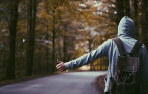 Yep, this is my very first time hitchhiking. I traveled with my good mates, maybe one day we'll repeat it!